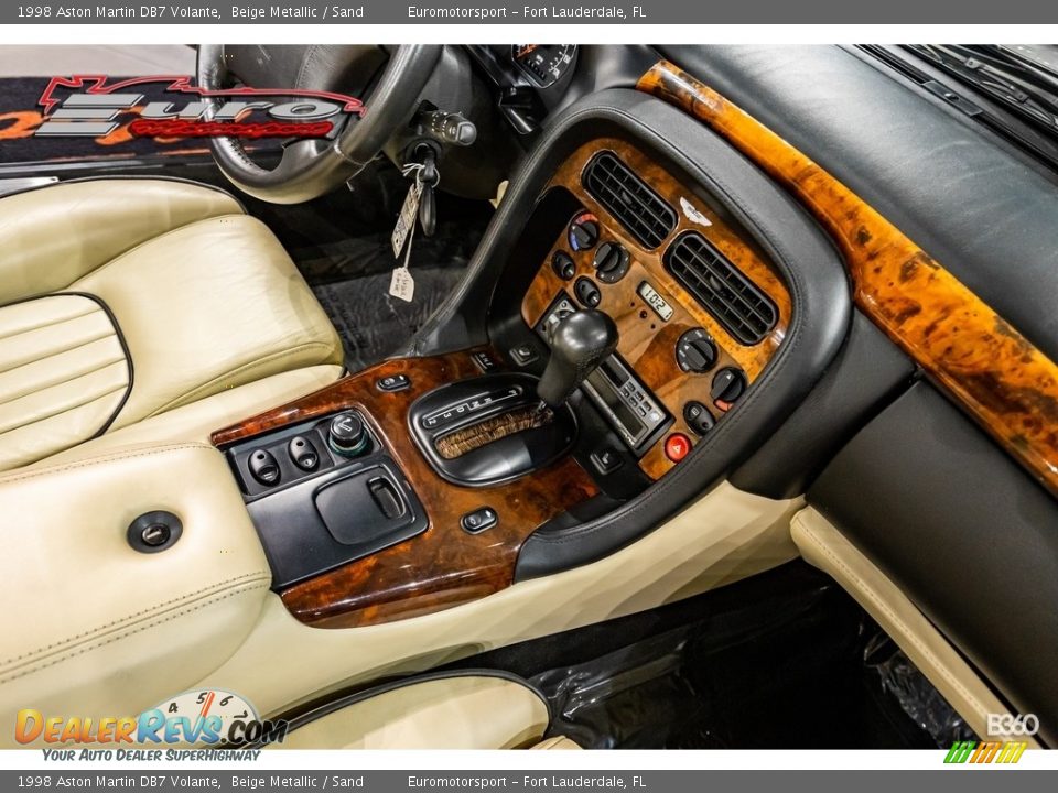 1998 Aston Martin DB7 Volante Beige Metallic / Sand Photo #18