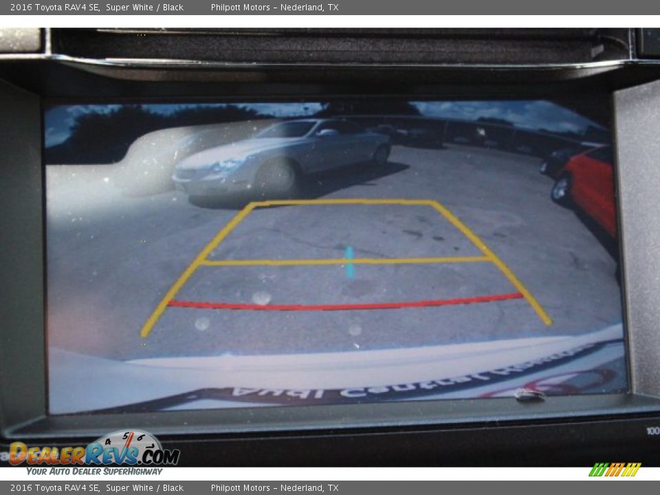 2016 Toyota RAV4 SE Super White / Black Photo #26