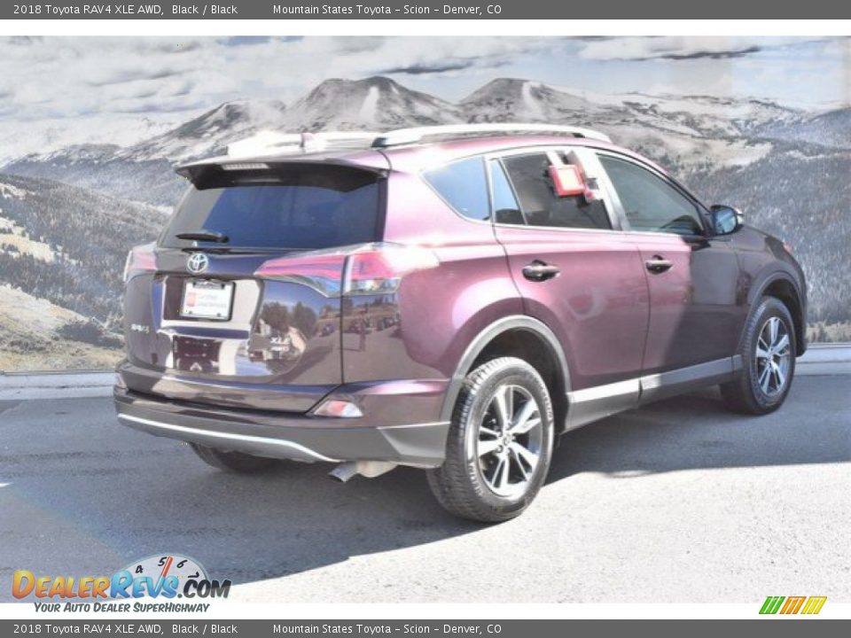 2018 Toyota RAV4 XLE AWD Black / Black Photo #3