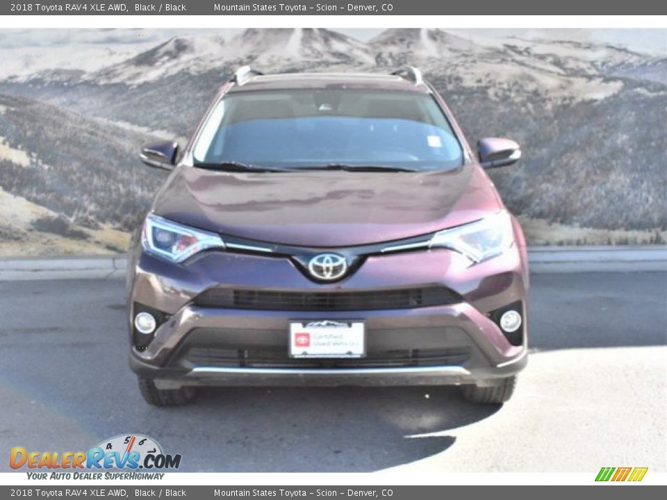 2018 Toyota RAV4 XLE AWD Black / Black Photo #4