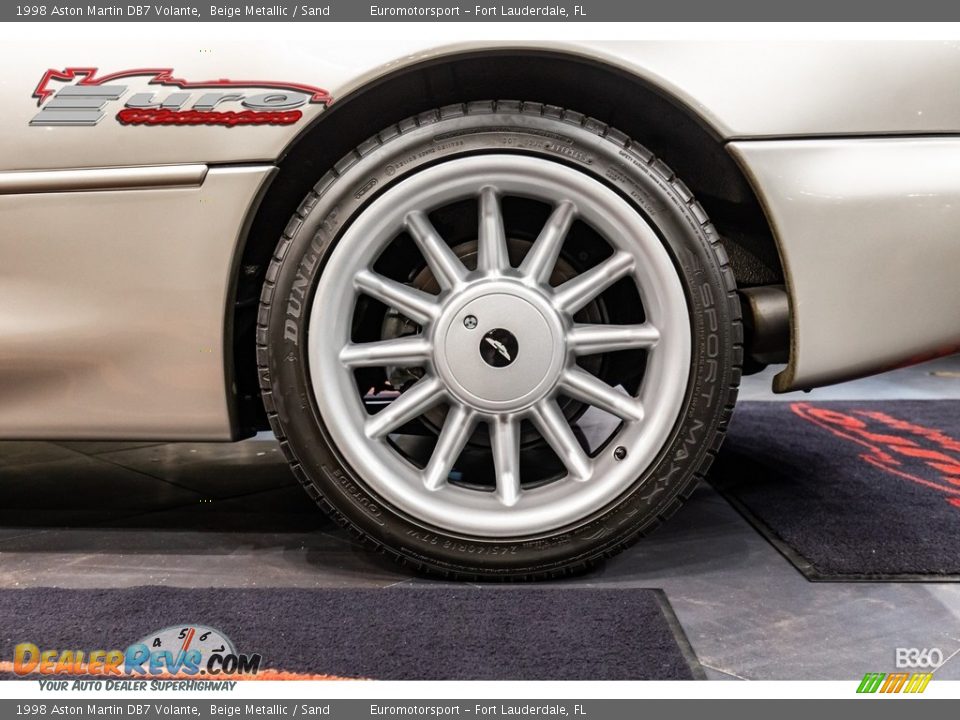 1998 Aston Martin DB7 Volante Beige Metallic / Sand Photo #23