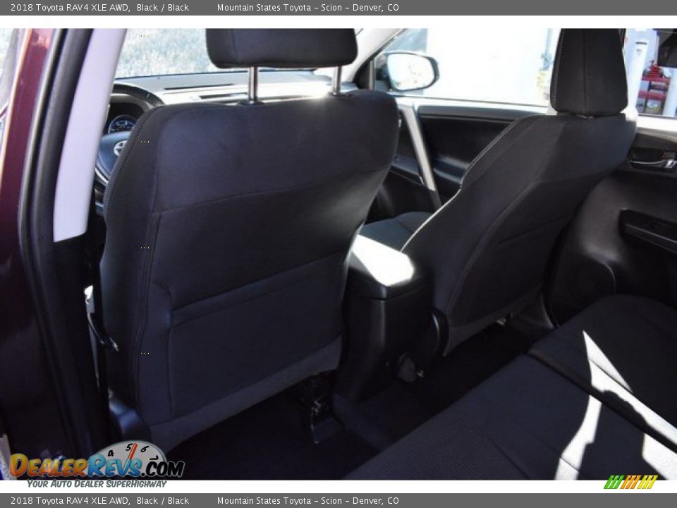 2018 Toyota RAV4 XLE AWD Black / Black Photo #20