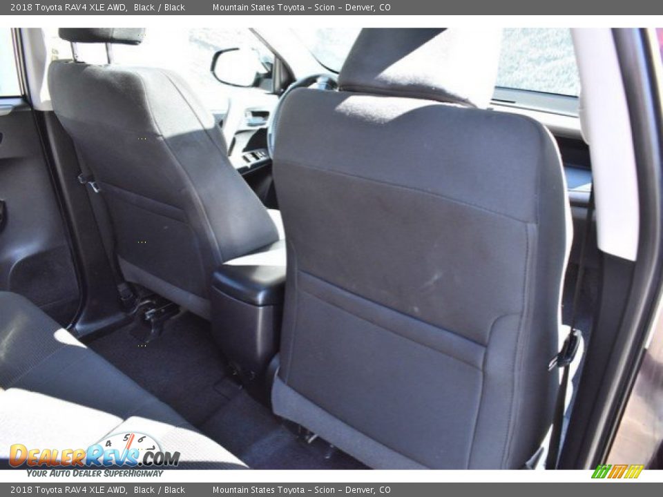 2018 Toyota RAV4 XLE AWD Black / Black Photo #21