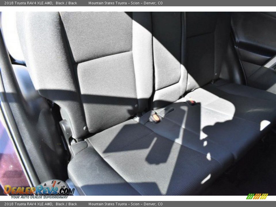 2018 Toyota RAV4 XLE AWD Black / Black Photo #23