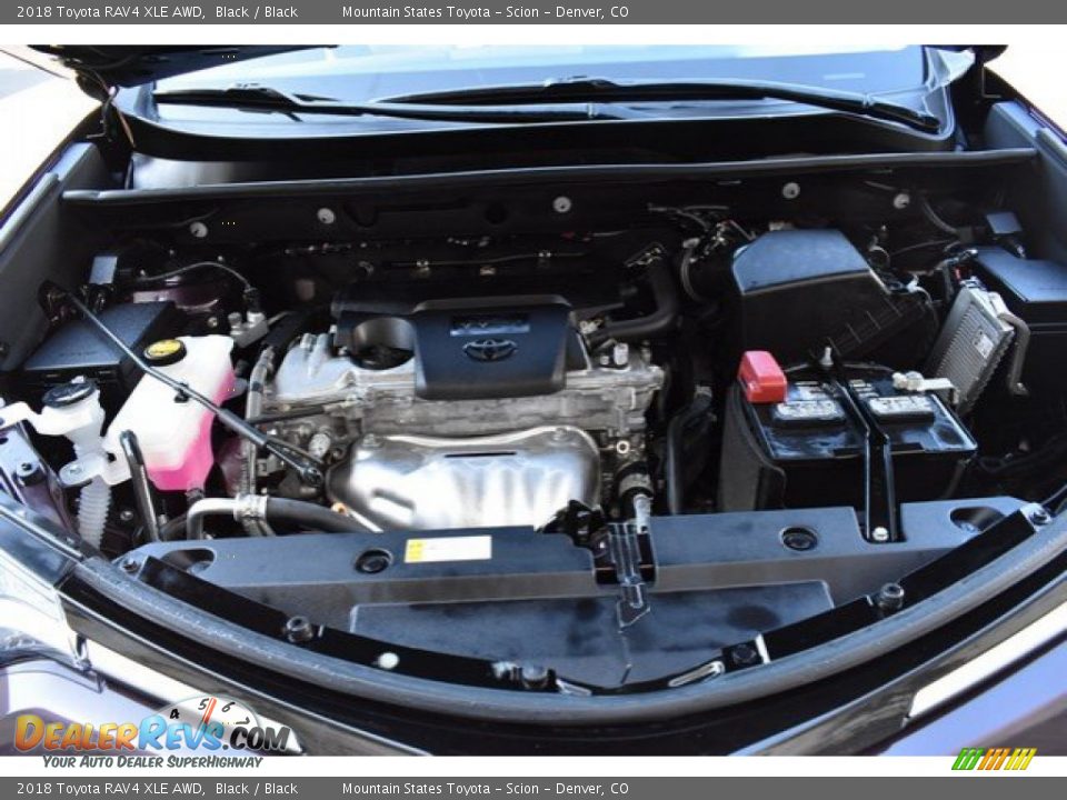 2018 Toyota RAV4 XLE AWD Black / Black Photo #28
