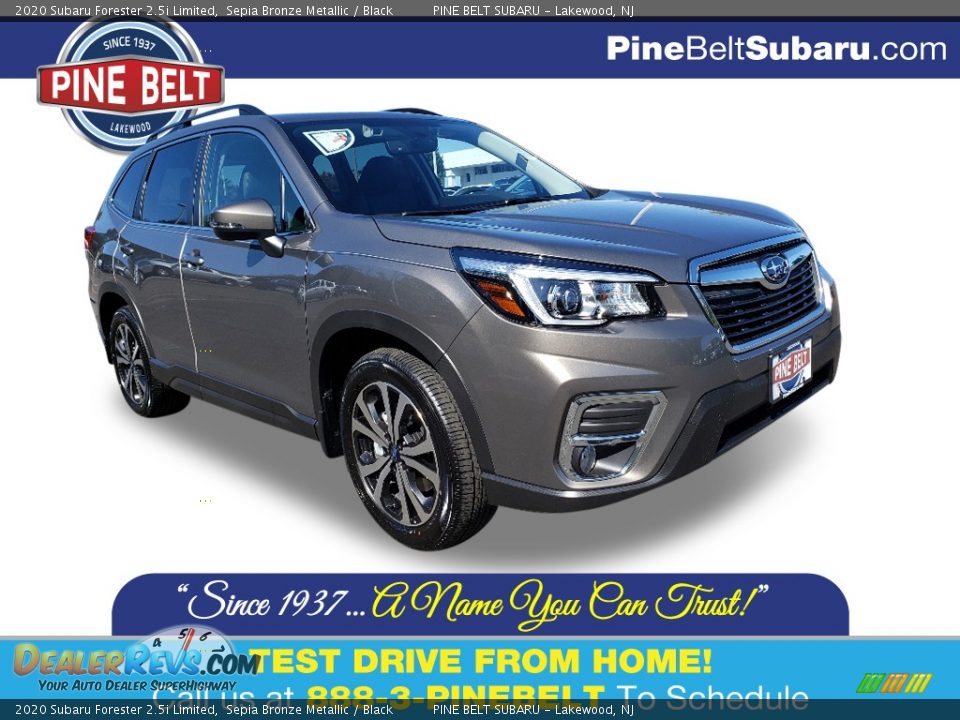 2020 Subaru Forester 2.5i Limited Sepia Bronze Metallic / Black Photo #1