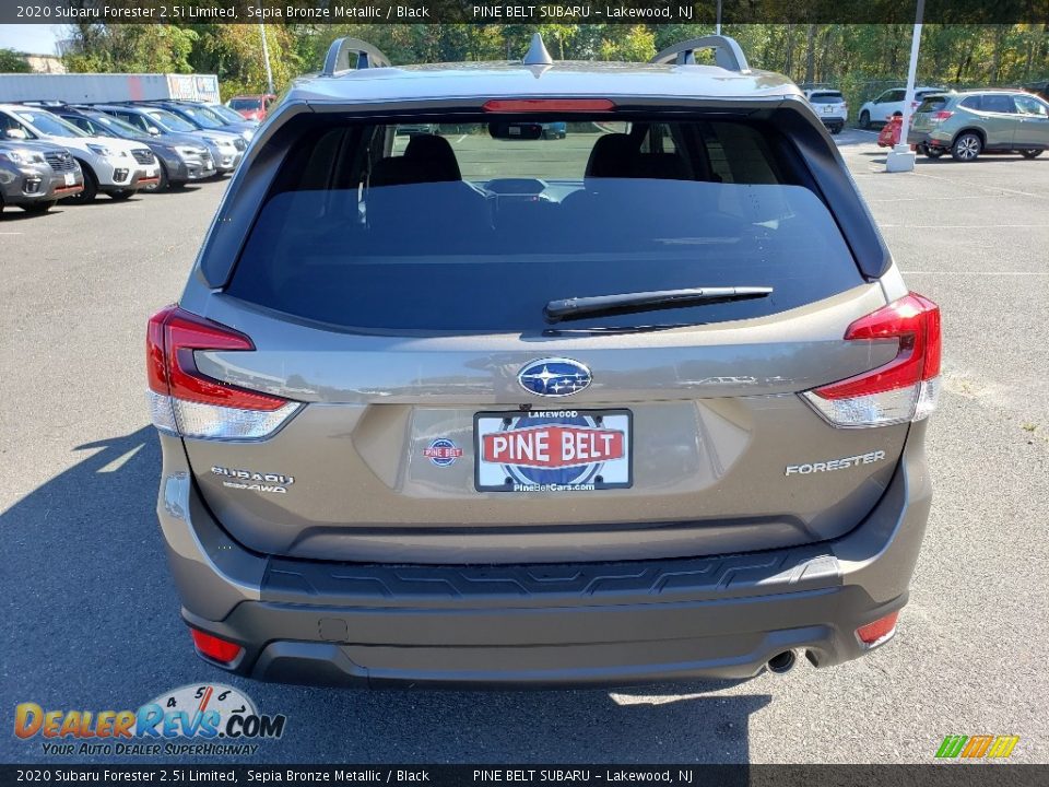 2020 Subaru Forester 2.5i Limited Sepia Bronze Metallic / Black Photo #5