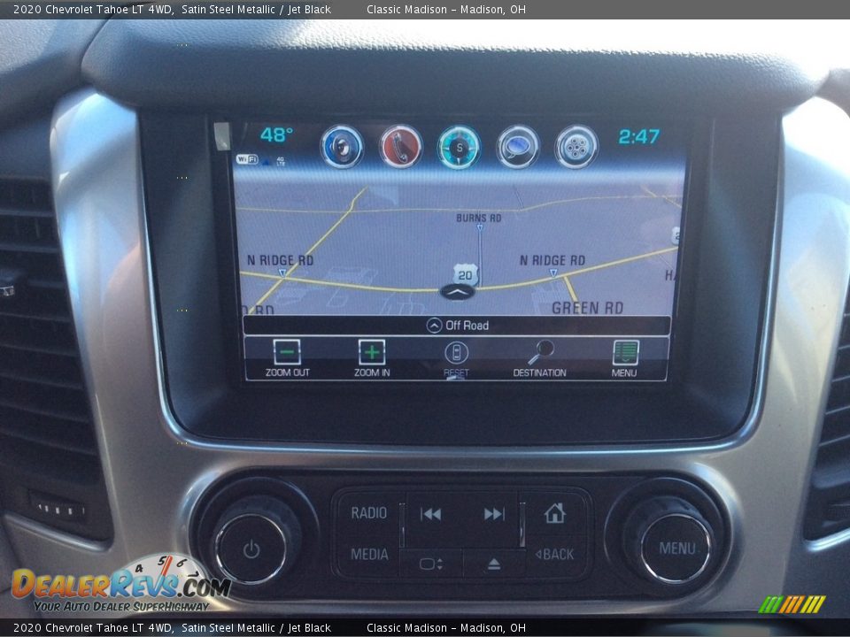 2020 Chevrolet Tahoe LT 4WD Satin Steel Metallic / Jet Black Photo #20