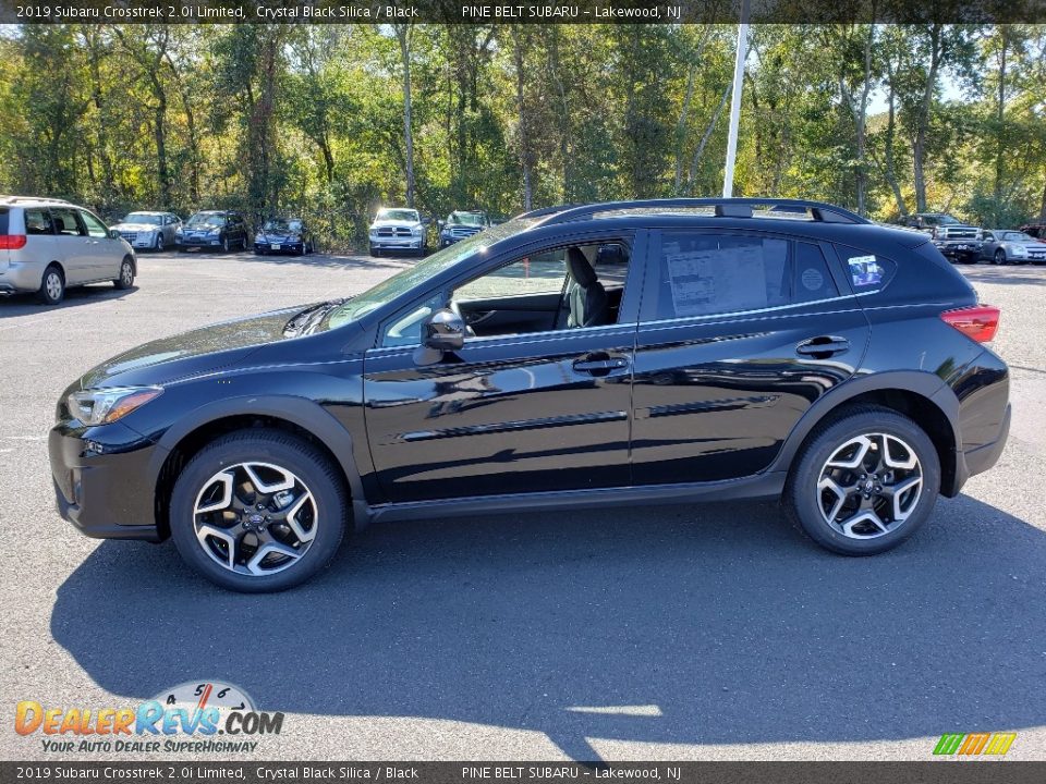 2019 Subaru Crosstrek 2.0i Limited Crystal Black Silica / Black Photo #3