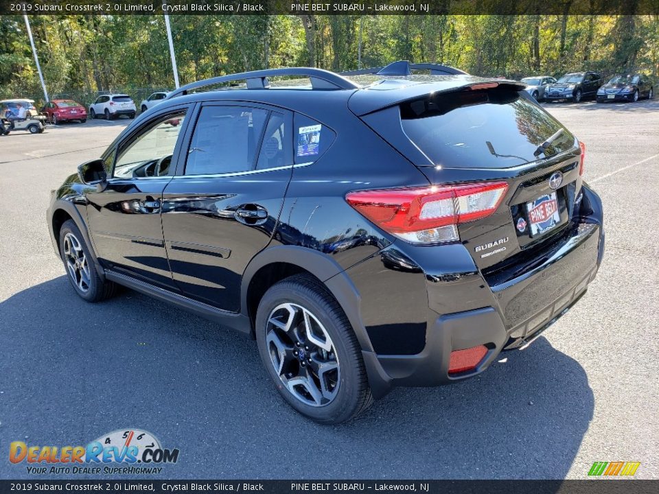 2019 Subaru Crosstrek 2.0i Limited Crystal Black Silica / Black Photo #4