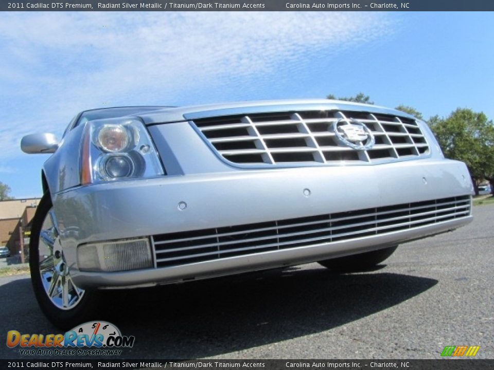 2011 Cadillac DTS Premium Radiant Silver Metallic / Titanium/Dark Titanium Accents Photo #1