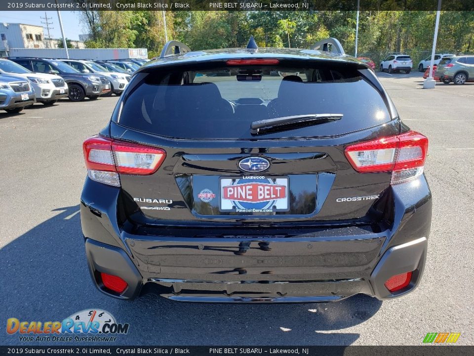 2019 Subaru Crosstrek 2.0i Limited Crystal Black Silica / Black Photo #5