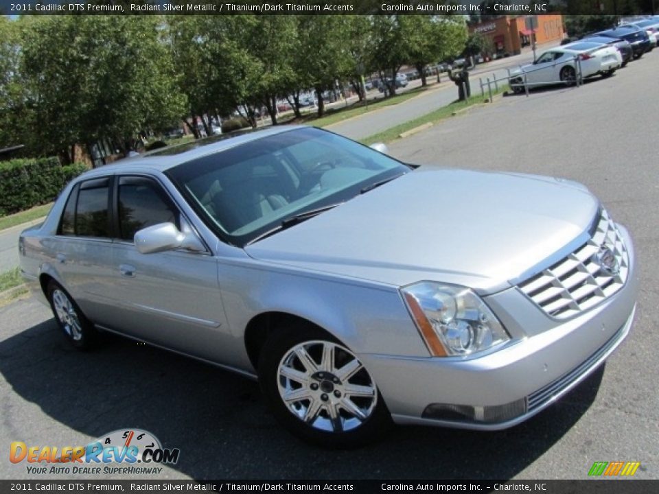2011 Cadillac DTS Premium Radiant Silver Metallic / Titanium/Dark Titanium Accents Photo #3