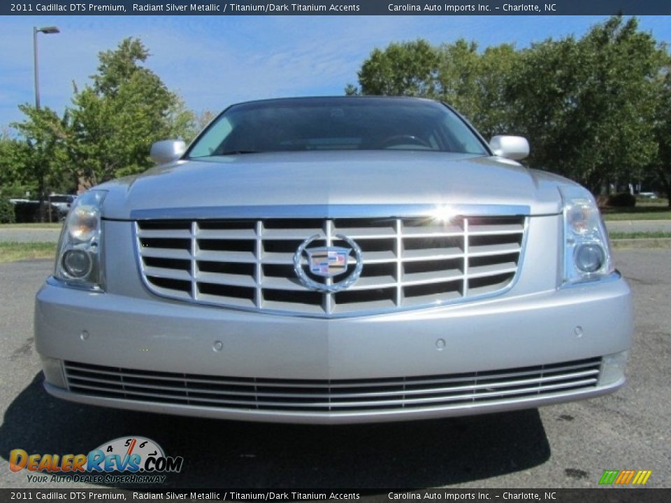 2011 Cadillac DTS Premium Radiant Silver Metallic / Titanium/Dark Titanium Accents Photo #4