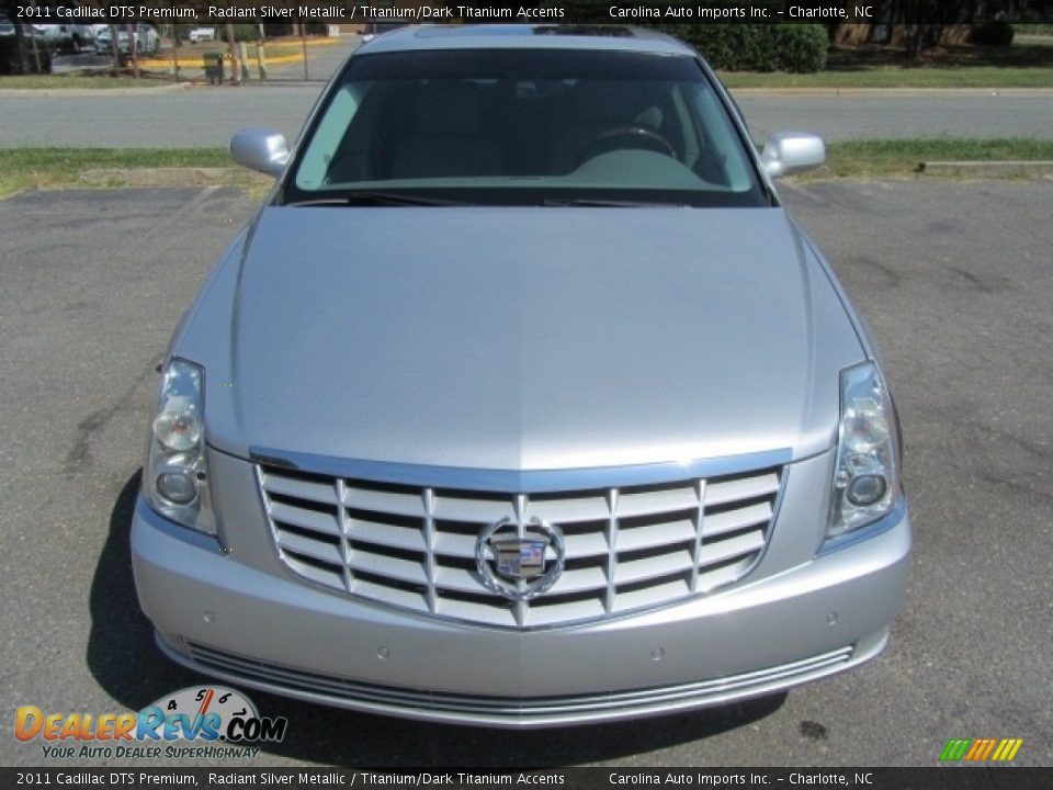 2011 Cadillac DTS Premium Radiant Silver Metallic / Titanium/Dark Titanium Accents Photo #5