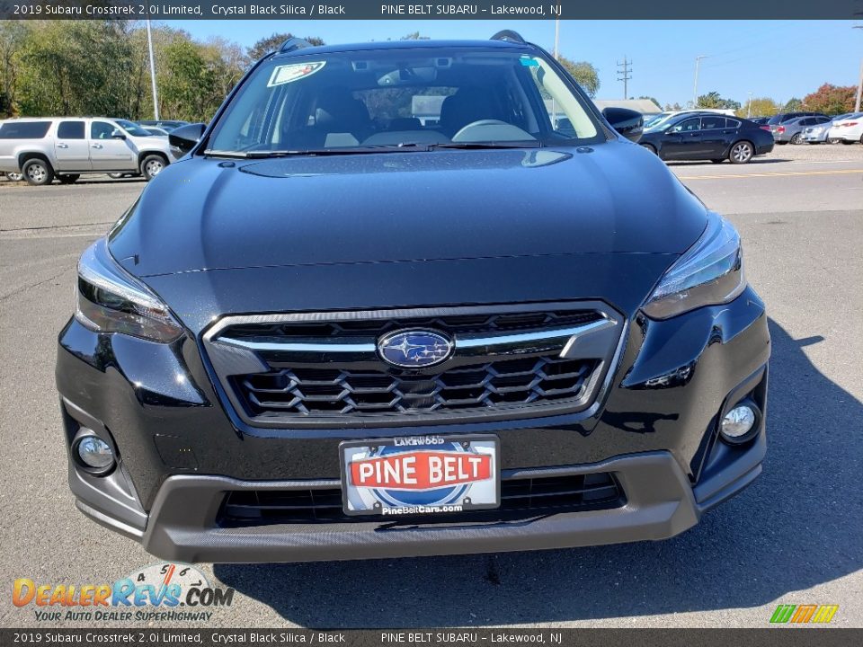 2019 Subaru Crosstrek 2.0i Limited Crystal Black Silica / Black Photo #2
