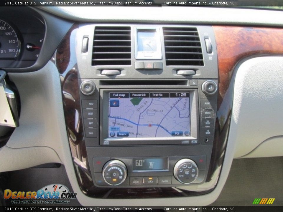 2011 Cadillac DTS Premium Radiant Silver Metallic / Titanium/Dark Titanium Accents Photo #16