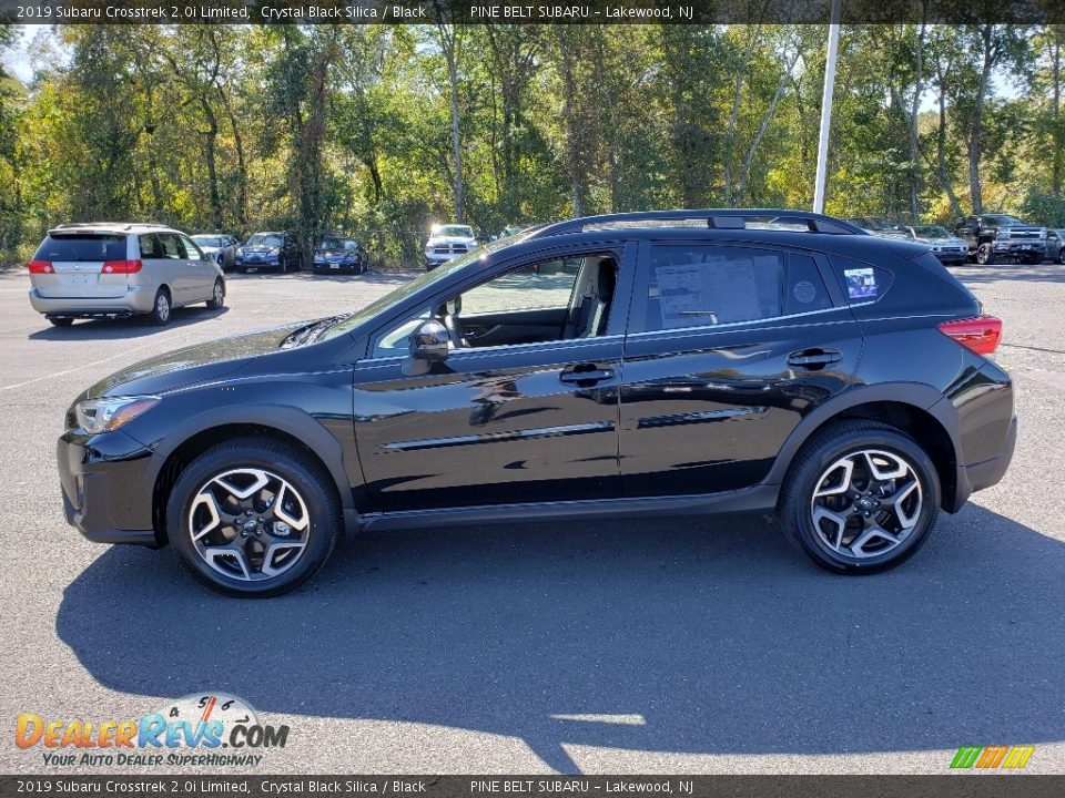 2019 Subaru Crosstrek 2.0i Limited Crystal Black Silica / Black Photo #3