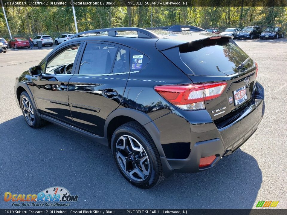 2019 Subaru Crosstrek 2.0i Limited Crystal Black Silica / Black Photo #4