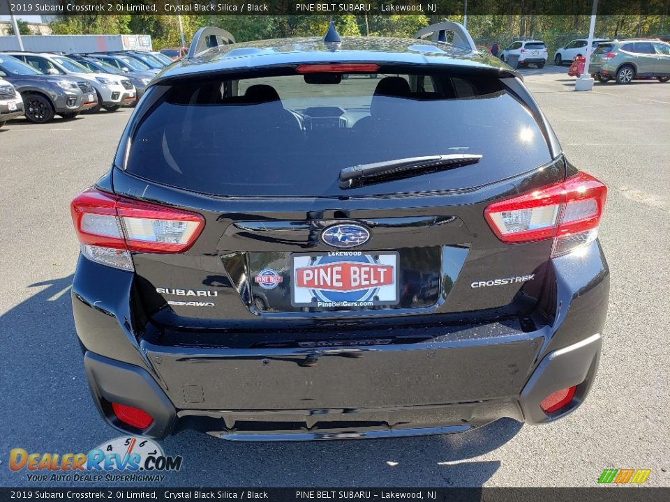 2019 Subaru Crosstrek 2.0i Limited Crystal Black Silica / Black Photo #5