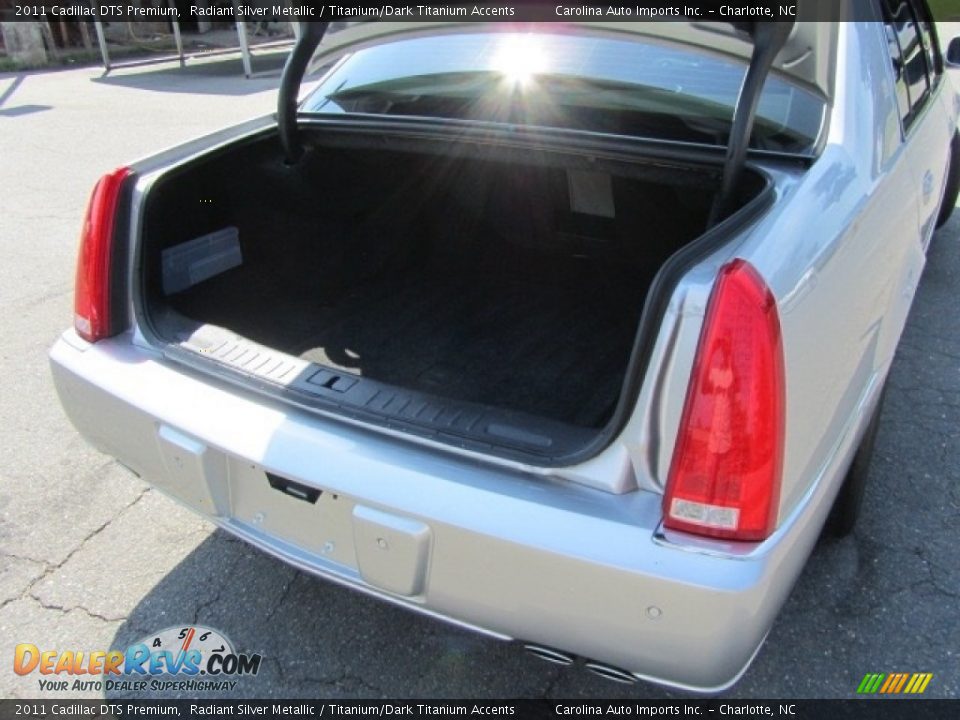 2011 Cadillac DTS Premium Radiant Silver Metallic / Titanium/Dark Titanium Accents Photo #21