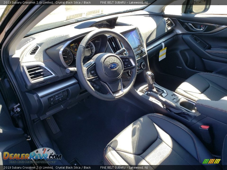2019 Subaru Crosstrek 2.0i Limited Crystal Black Silica / Black Photo #7