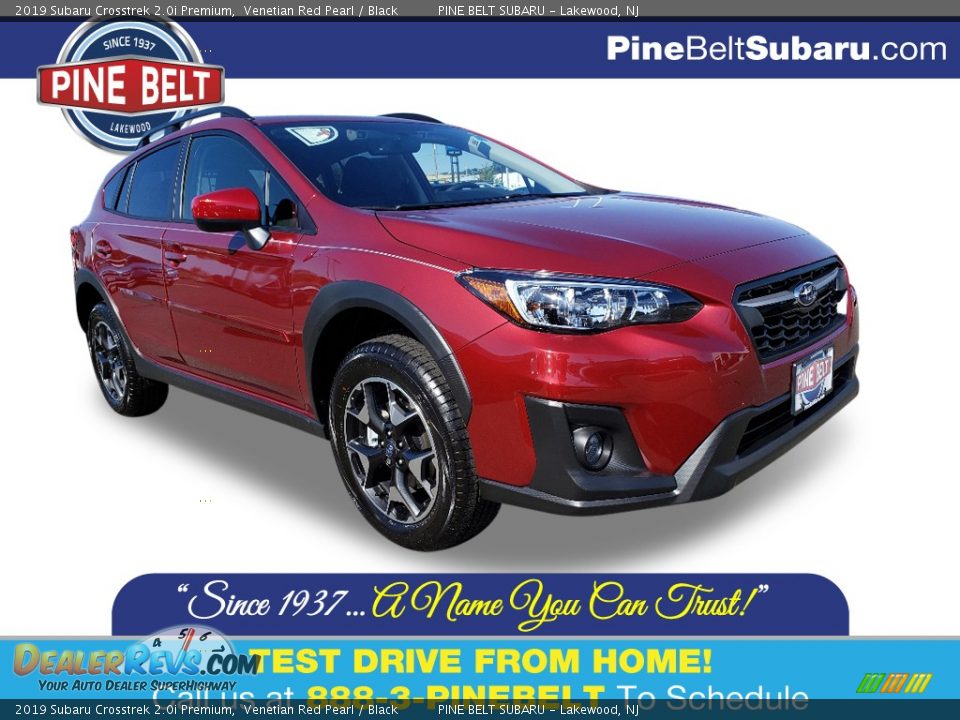 2019 Subaru Crosstrek 2.0i Premium Venetian Red Pearl / Black Photo #1