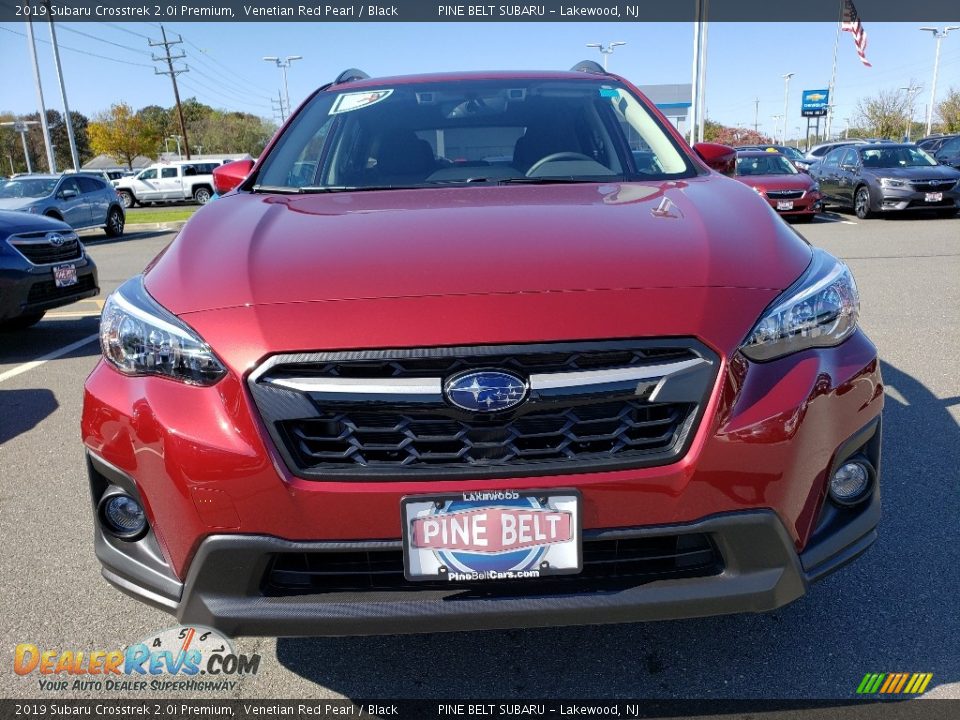2019 Subaru Crosstrek 2.0i Premium Venetian Red Pearl / Black Photo #2