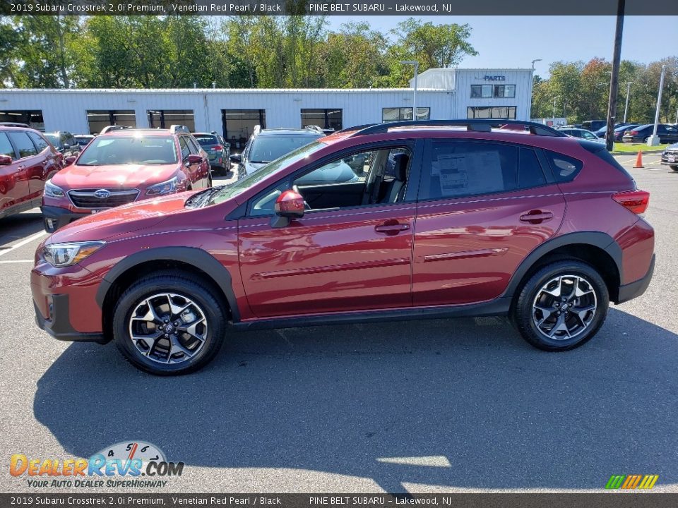 2019 Subaru Crosstrek 2.0i Premium Venetian Red Pearl / Black Photo #3