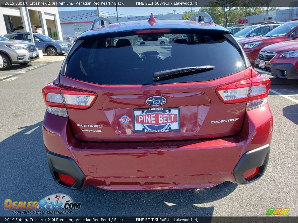 2019 Subaru Crosstrek 2.0i Premium Venetian Red Pearl / Black Photo #5