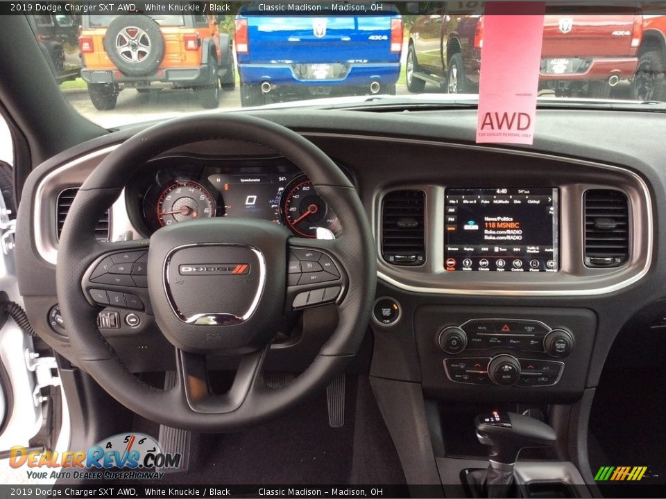 2019 Dodge Charger SXT AWD White Knuckle / Black Photo #3