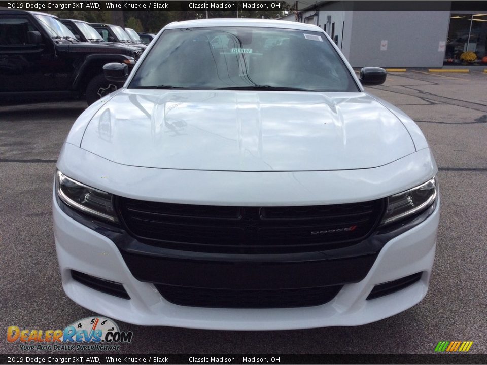 2019 Dodge Charger SXT AWD White Knuckle / Black Photo #4