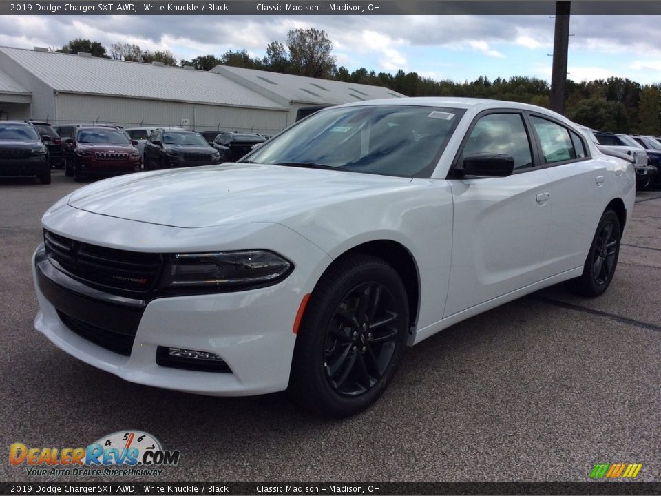2019 Dodge Charger SXT AWD White Knuckle / Black Photo #5