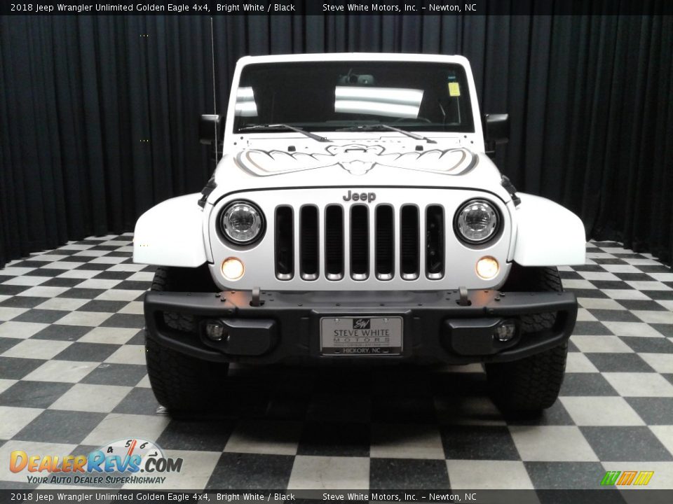 2018 Jeep Wrangler Unlimited Golden Eagle 4x4 Bright White / Black Photo #3