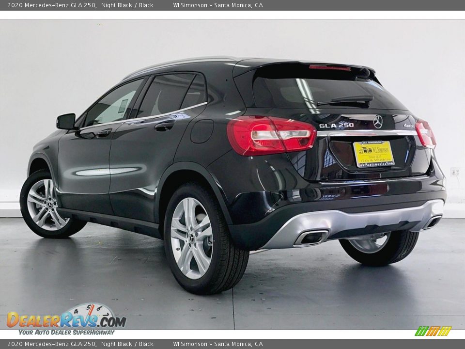 2020 Mercedes-Benz GLA 250 Night Black / Black Photo #2