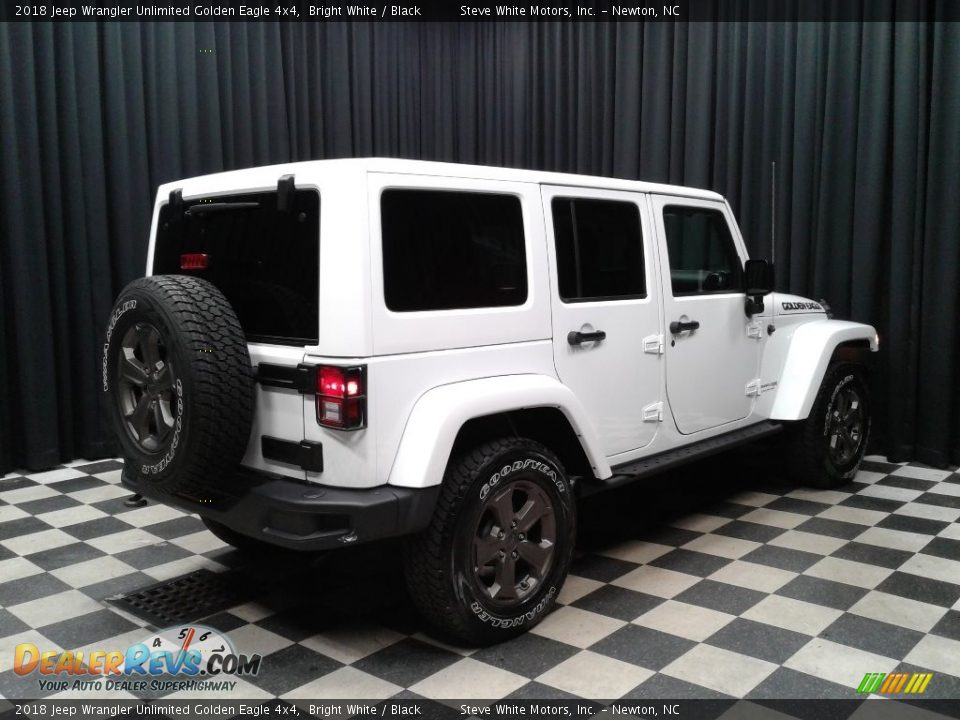 2018 Jeep Wrangler Unlimited Golden Eagle 4x4 Bright White / Black Photo #6