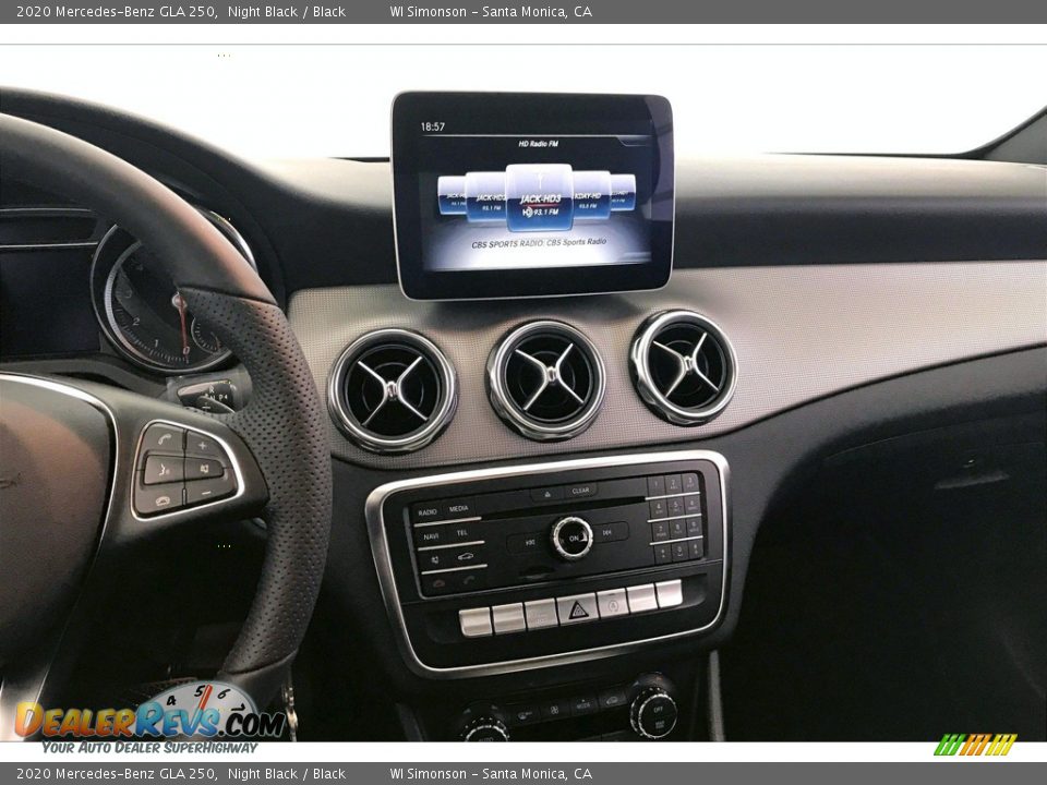 2020 Mercedes-Benz GLA 250 Night Black / Black Photo #6