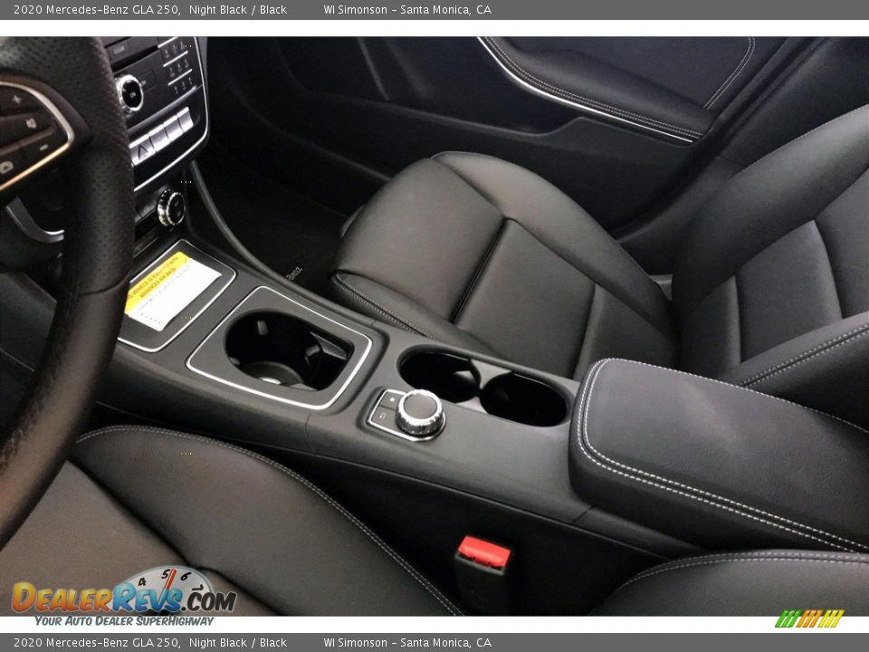 2020 Mercedes-Benz GLA 250 Night Black / Black Photo #7