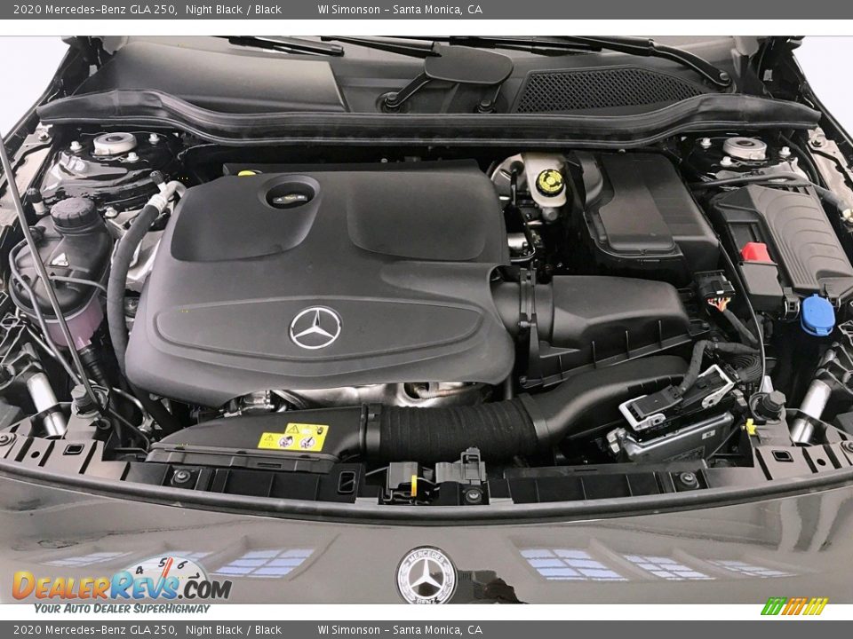 2020 Mercedes-Benz GLA 250 Night Black / Black Photo #8