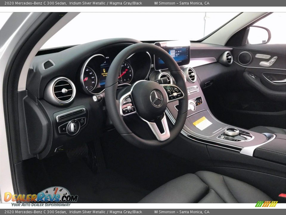 2020 Mercedes-Benz C 300 Sedan Iridium Silver Metallic / Magma Gray/Black Photo #4