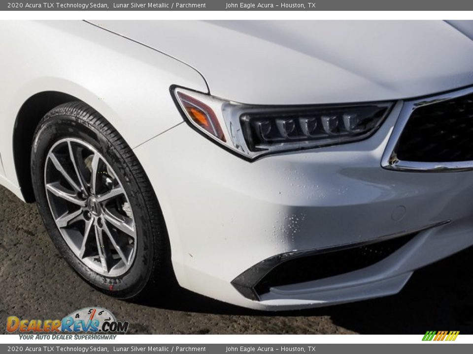 2020 Acura TLX Technology Sedan Lunar Silver Metallic / Parchment Photo #10