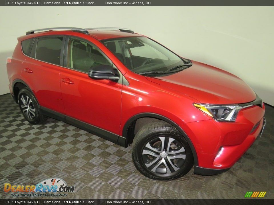 2017 Toyota RAV4 LE Barcelona Red Metallic / Black Photo #2