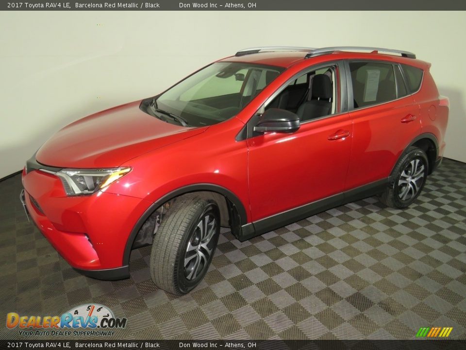 2017 Toyota RAV4 LE Barcelona Red Metallic / Black Photo #7