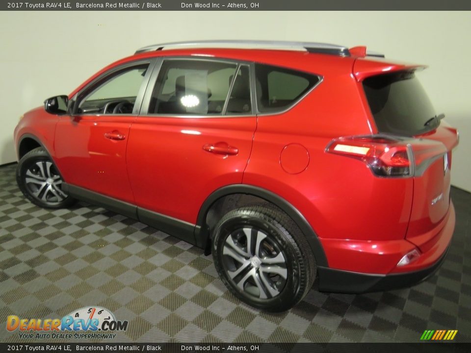 2017 Toyota RAV4 LE Barcelona Red Metallic / Black Photo #9