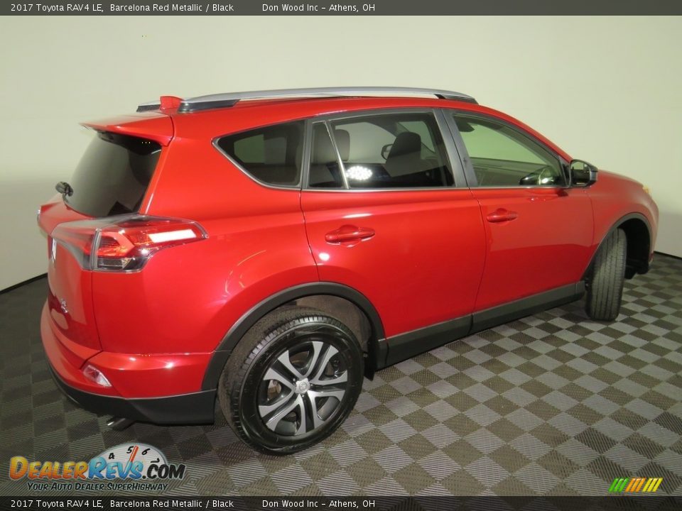 2017 Toyota RAV4 LE Barcelona Red Metallic / Black Photo #14