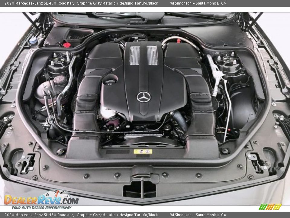 2020 Mercedes-Benz SL 450 Roadster 3.0 Liter Turbocharged DOHC 24-Valve VVT V6 Engine Photo #8