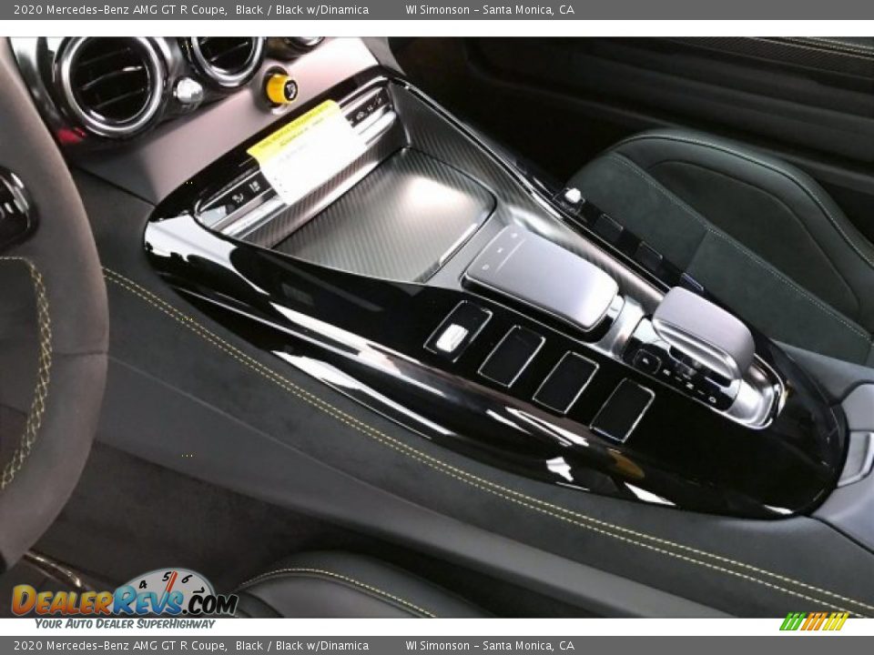 2020 Mercedes-Benz AMG GT R Coupe Black / Black w/Dinamica Photo #7