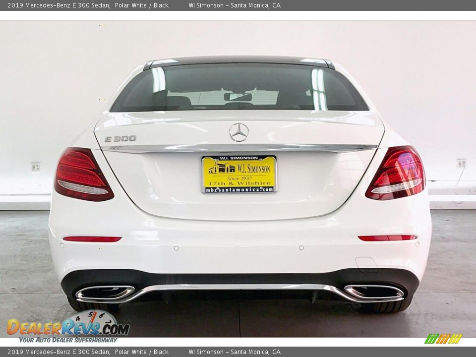 2019 Mercedes-Benz E 300 Sedan Polar White / Black Photo #3