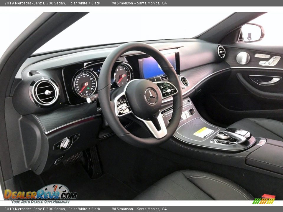 2019 Mercedes-Benz E 300 Sedan Polar White / Black Photo #4