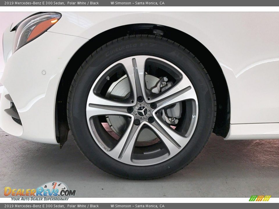 2019 Mercedes-Benz E 300 Sedan Polar White / Black Photo #9